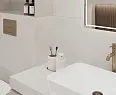 Керамогранит Laparet Onyx Melody бежевый матовый карвинг 60х120