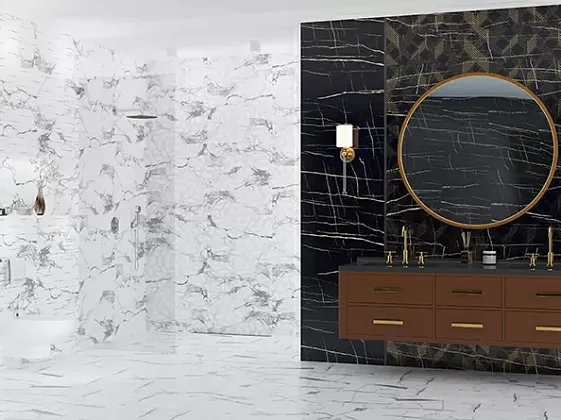 Плитка ROYAL BIANCO 42x42 для ванной, для туалета Фото Плитка ROYAL BIANCO 42x42 Россия