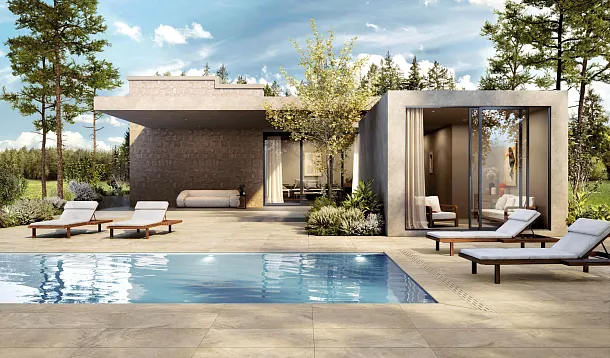 Фото Керамогранит Energie Ker Navona Soft Nebulo Matt Rect 60x120 Италия