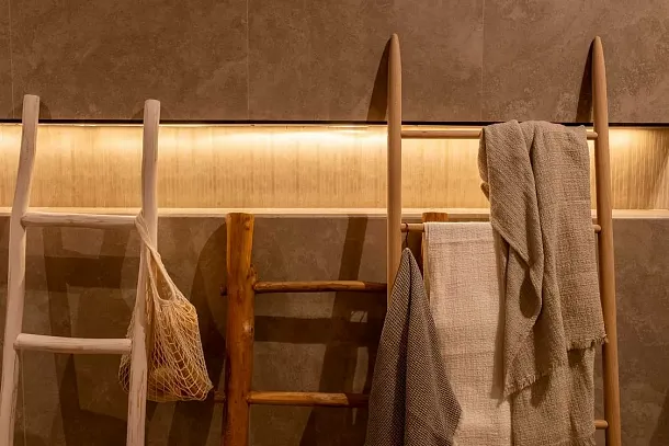 Фото Керамогранит FAP Ceramiche fTFP Vento del Sud Tortora Matt R9 60x120 Италия
