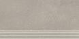 Ступень Kerama Marazzi Пунтум серый светлый матовый обрезной 30x60x0,8 (KM6060G1191R8GRF)