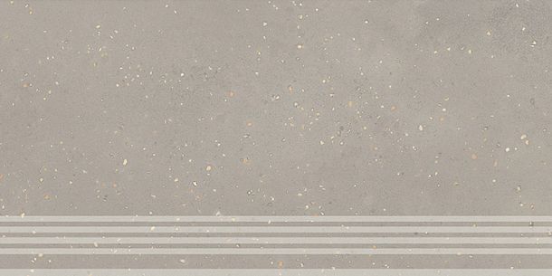 Фото Ступень Kerama Marazzi Пунтум серый светлый матовый обрезной 30x60x0,8 (KM6060G1191R8GRF) Россия