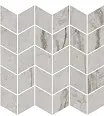 Декор Ифран мозаичный серый светлый глянцевый обрезной 30x31,2x0,9 (KMD2MSM007BR)