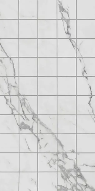 Фото Декор чипсет Коррер белый глянцевый обрезной 30x60x0,9 (KMD2PTG003BR) Россия