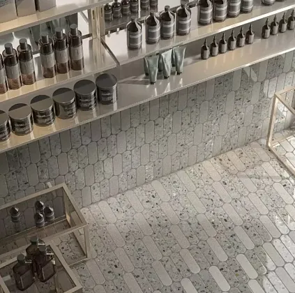 Фото Керамогранит SG653222R Бричиола бежевый светлый лаппатированный обрезной 60x60 Россия