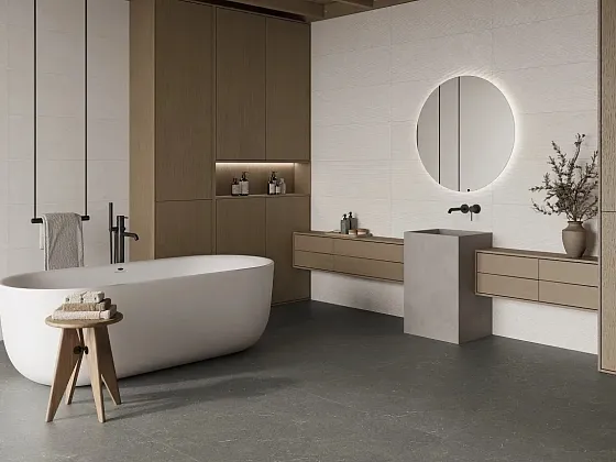 Фото Керамогранит Argenta Bergstein Ivory Matt Rect 60x60 Испания