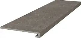 Фото Ступень Kerama Marazzi Касабланка клееная фронтальная HP коричневый матовый обрезной 33x119,5x0,9 (KM6012G0151RGCF)