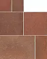 Керамогранит CIR 1086527 Italica Modulare 39 Terra Bruciata (комплект 2шт 20x20, 1шт 20x40, 2шт 40x40, 1шт 40x60,8)