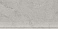 Ступень Kerama Marazzi Сплит серый светлый матовый обрезной 30x60x0,8 (KM6060G1231R8GRF)