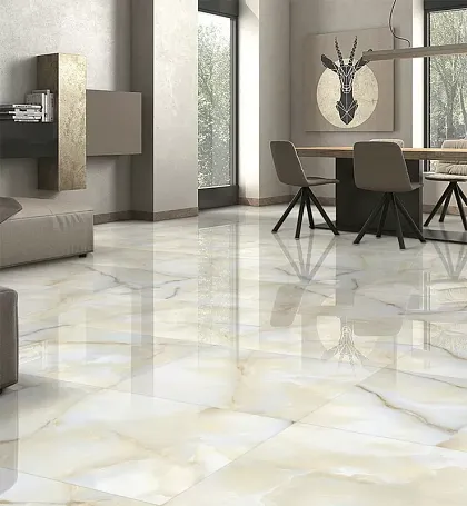 Керамогранит Alabaster Natural Carving 60x60 для гостиной, для ванной, для туалета, для прихожей Фото Керамогранит Alabaster Natural Carving 60x60 Индия