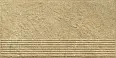 Ступень Paradyz Eremite Beige Stopnica Prosta Struktura Mat B1a 30x60
