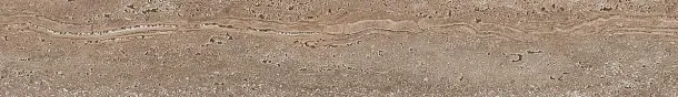 Фото Kerama Marazzi Плинтус Про Травертин коричневый светлый матовый обрезной 60x9,5x0,9 (KM6060G0891RBT6) Россия
