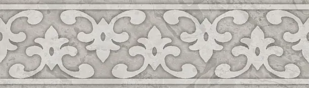 Фото Бордюр OS\A296\8349 Ферони серый светлый матовый 20x5,7 Россия