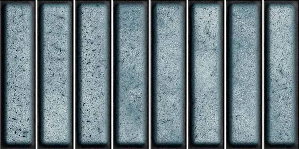 Фото керамическая плитка El Barco Domino Azul Glossy 15x30 Испания