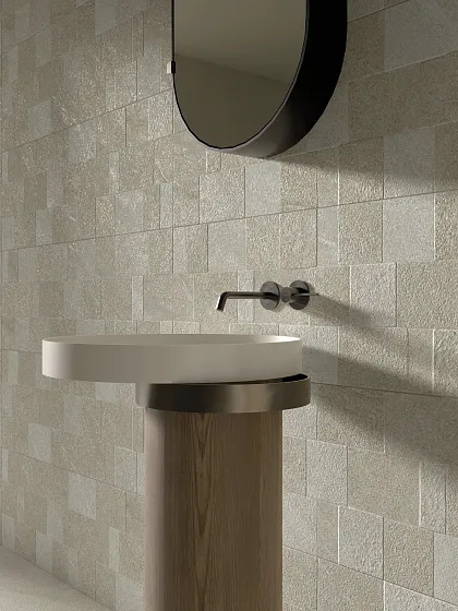Фото Керамогранит MGM Ceramiche Limestone White Rett 60x120 Италия