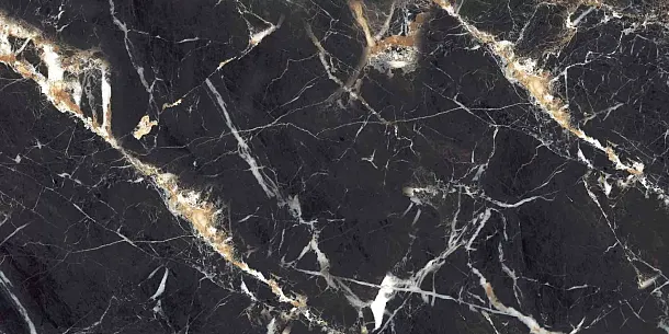 Фото Керамогранит Black Lamos High Gloss 60x120 (NTT99529P) Индия