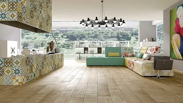 Фото Керамогранит Tau Ceramica Corten Blanco Nat.Ret 60x120 Испания