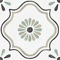 Фото Керамогранит Ennface ENPTR6019MT2020 Ponza Flower Matt 200х200х8