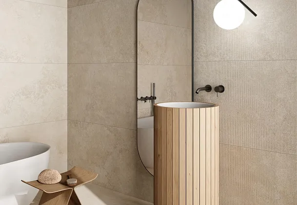 Фото Керамогранит Pamesa Pietra Di Rapolano Ivory 120x120 Испания