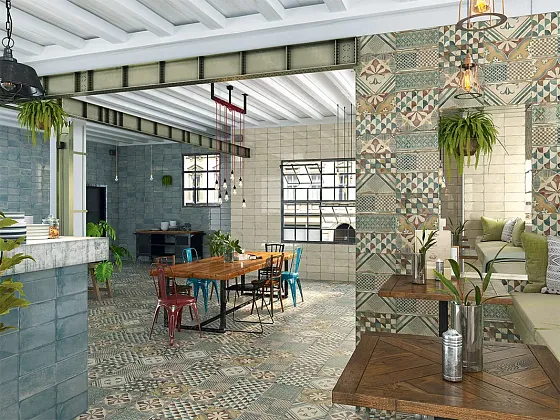 Фото Плитка PT02555 Esenzia Padua Mix 15x30 Испания