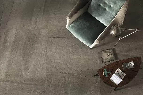 Фото Керамогранит Ariostea UP6S300682 Infinity Black Soft 150x300 Италия