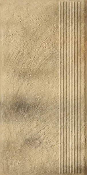 Фото Ступень Paradyz Eremite Sand Stopnica Prosta Struktura Mat B1a 30x60 Польша