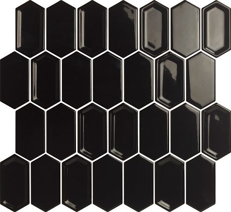 Фото Crayon Black glos 38x76x8 Китай