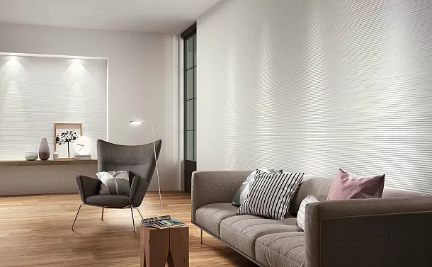 Фото Плитка fPK6 Lumina Blossom White Extra Matt RT 50x120 Италия