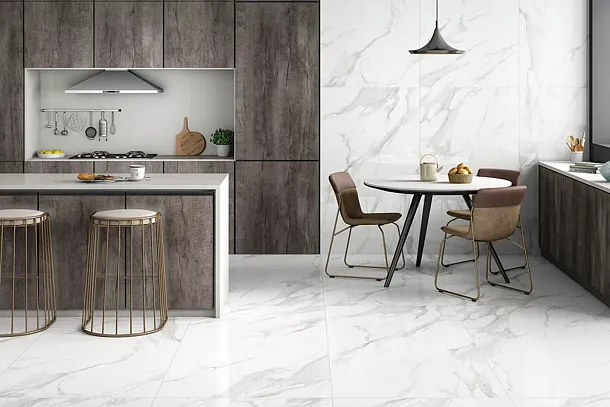 Фото Керамогранит Statuario Mercury 60x60 Индия