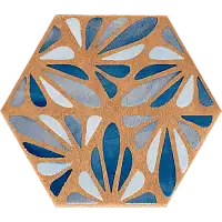 Фото Керамогранит J084 Terracreta Dipinto Chamotte Esagonо 25х21,6 (УТ-00027960)