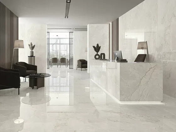 Фото Керамогранит Benadresa Majestic Pearl Silky 120x280 Испания