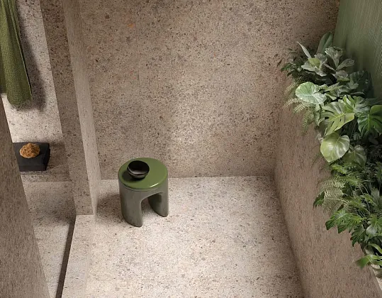 Фото Керамогранит FAP Ceramiche fTSM Materia Eclettica Bianco Matt R10 RT 60x120 Италия