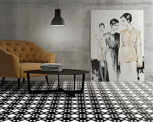 Фото Керамогранит Kompas Arlo White 20x20 Испания