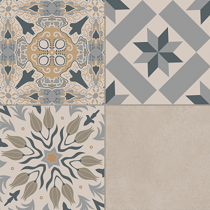 Фото Керамогранит JA02 Jam Blue Неполированный 40,5x40,5х8 Россия