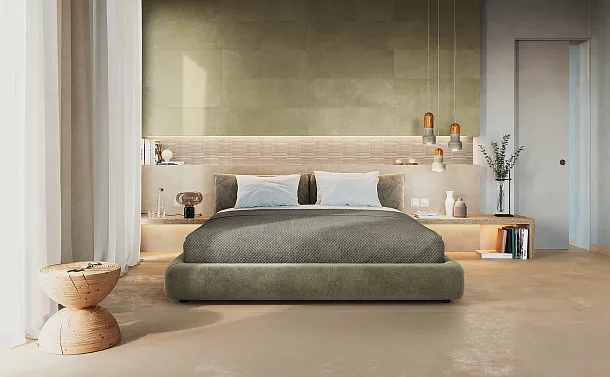 Фото Плитка fPJA Summer Flower Ombra 30.5x91.5 RT Италия