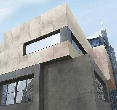 Фото Керамогранит Kutahya Seramik Atlantis Anthracite Parlak Nano Rectified 60x120 Турция
