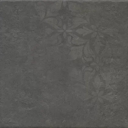 Фото Керамогранит Kerama Marazzi Хадду серый тёмный матовый декорированный 40,2x40,2x0,8 (KM4040G0091N) Россия