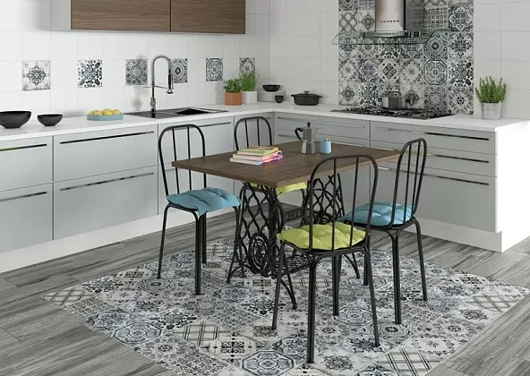 Фото Керамогранит Mugat Blanco 22,3x22,3 Испания