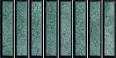 керамическая плитка El Barco Domino Verde Glossy 15x30