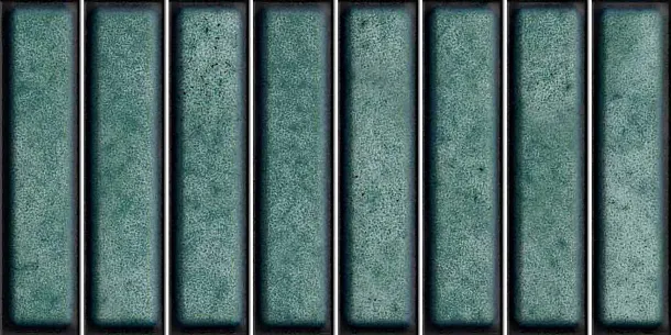 Фото керамическая плитка El Barco Domino Verde Glossy 15x30 Испания