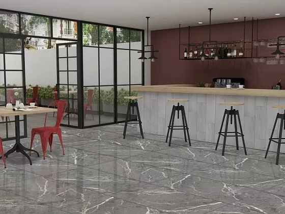 Фото Керамогранит Rock Grey Polished 60x120 Индия