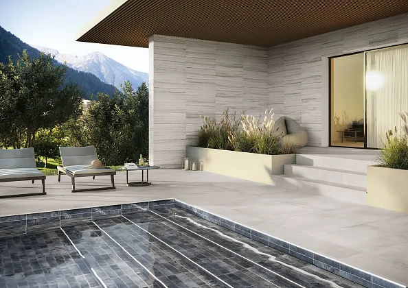 Фото Керамогранит Sichenia 192815 Oro Ribbed 30x90 Италия