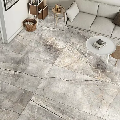 Фото Керамогранит Regal Sata Brown 80x160 Индия