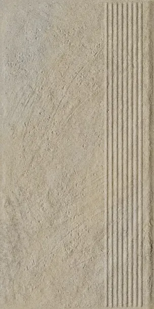 Фото Ступень Paradyz Eremite Crema Stopnica Prosta Struktura Mat B1a 30x60 Польша