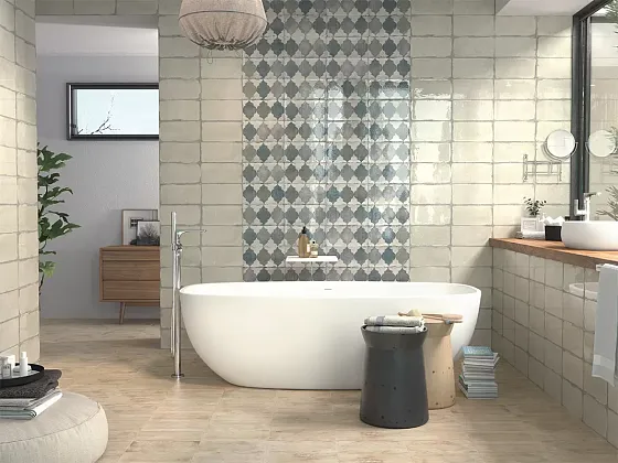 Фото Плитка PT02550 Esenzia Fabola Blu Mix 15x30 Испания