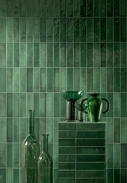 Фото Плитка Tubadzin Masovia Blu Marino B Gloss STR 29.8x7.8x1 Польша