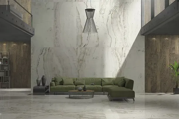 Фото Керамогранит Kutahya Seramik Oniks Rektifiye Parlak Nano 60x120 Турция