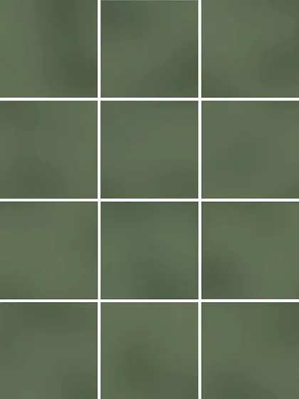 Фото керамическая плитка Бахия зелёный глянцевый 29,8х39,8x0,7 из 12 частей 9,8x9,8 (KM1010G0050N) Россия