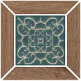 Kerama Marazzi Декор Тровазо наборный карамельный матовый 13x13x0,9 (ID155)