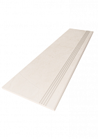 Фото Ступень Marmulla Ivory MA00 неполированная с насечками 30x120